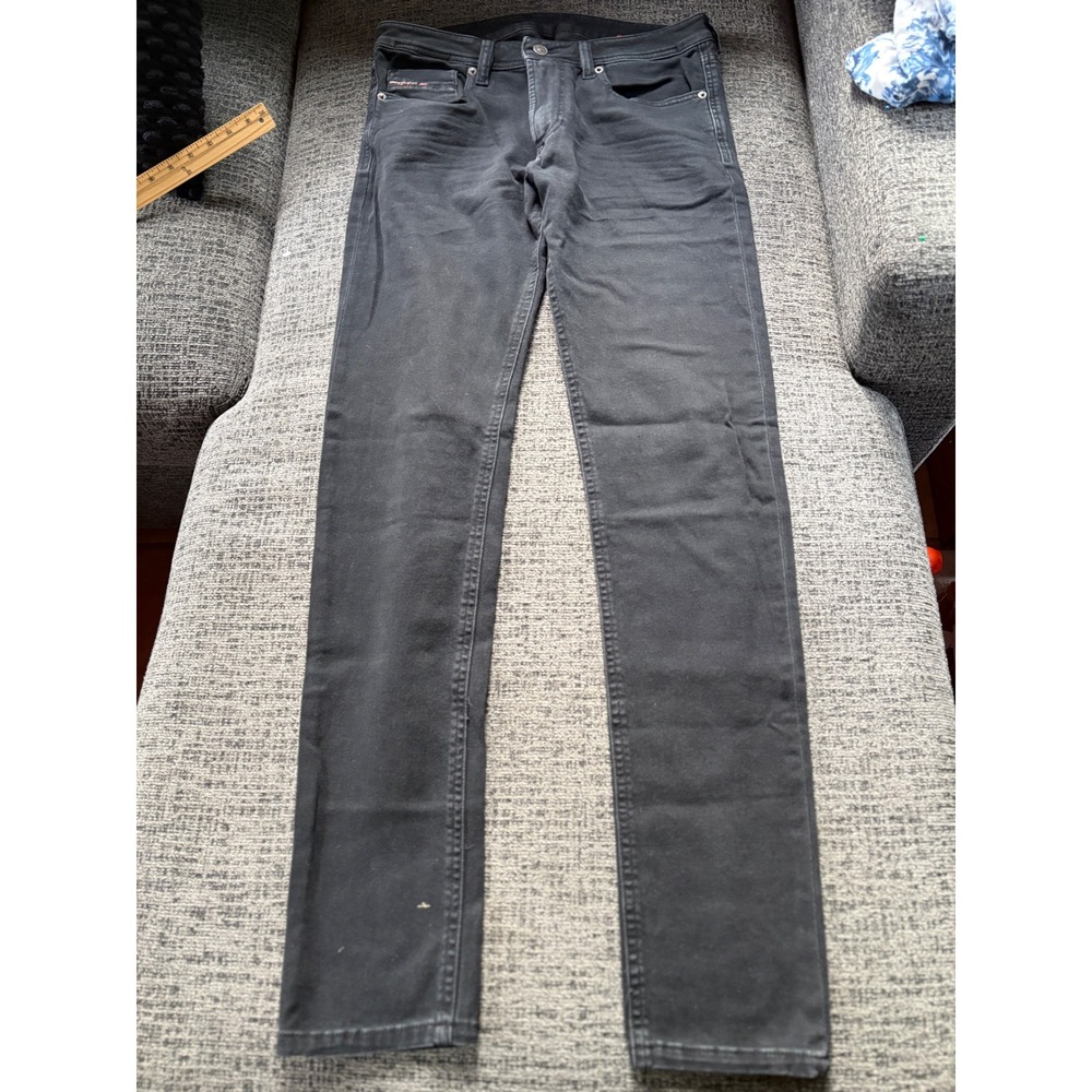 Diesel Industry Denim Division Slim Fit Charcoal Black Jeans Mens Size 31x32